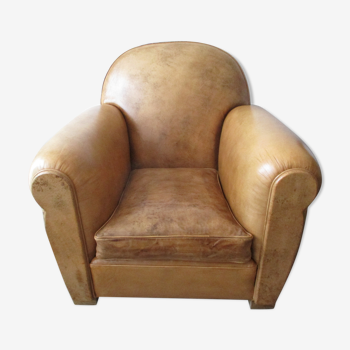 Fauteuil club dos rond