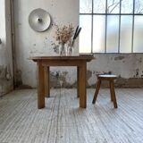 Maison Regain round elm table