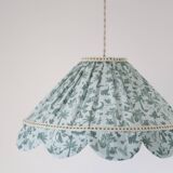 Mika "savannah" conical textile suspension with petal finish