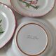 3 assiettes vintage en faïence Sainte-Radegonde