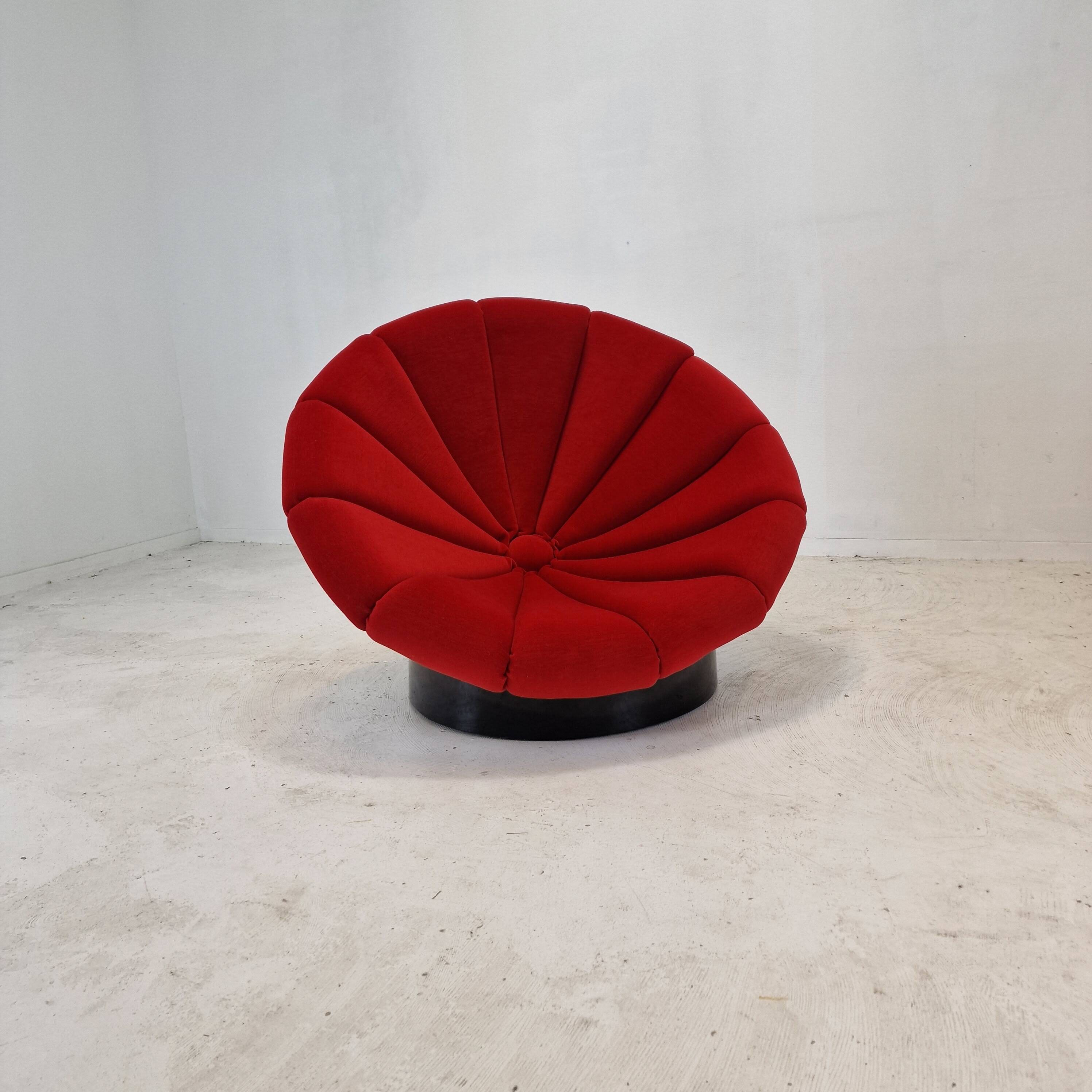 Girasole Armchair by Luciano Frigerio, Italy 1970's