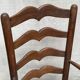 Pair of straw armchairs