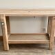 Workbench made of light wood