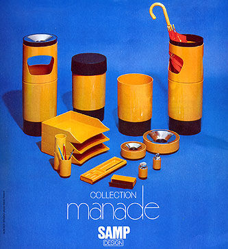 Tabouret Samp Manade années 70