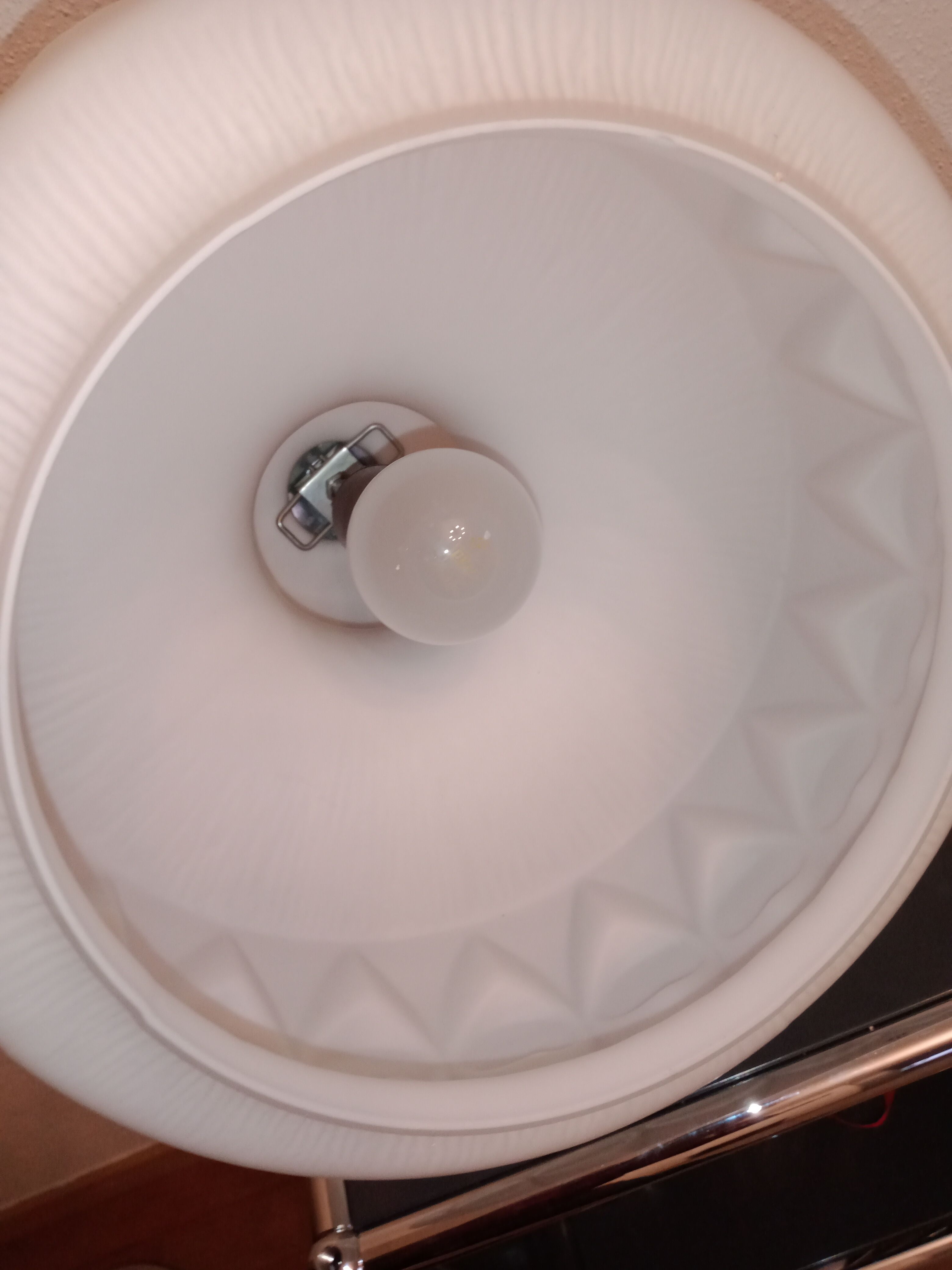 Vintage opaline hanging