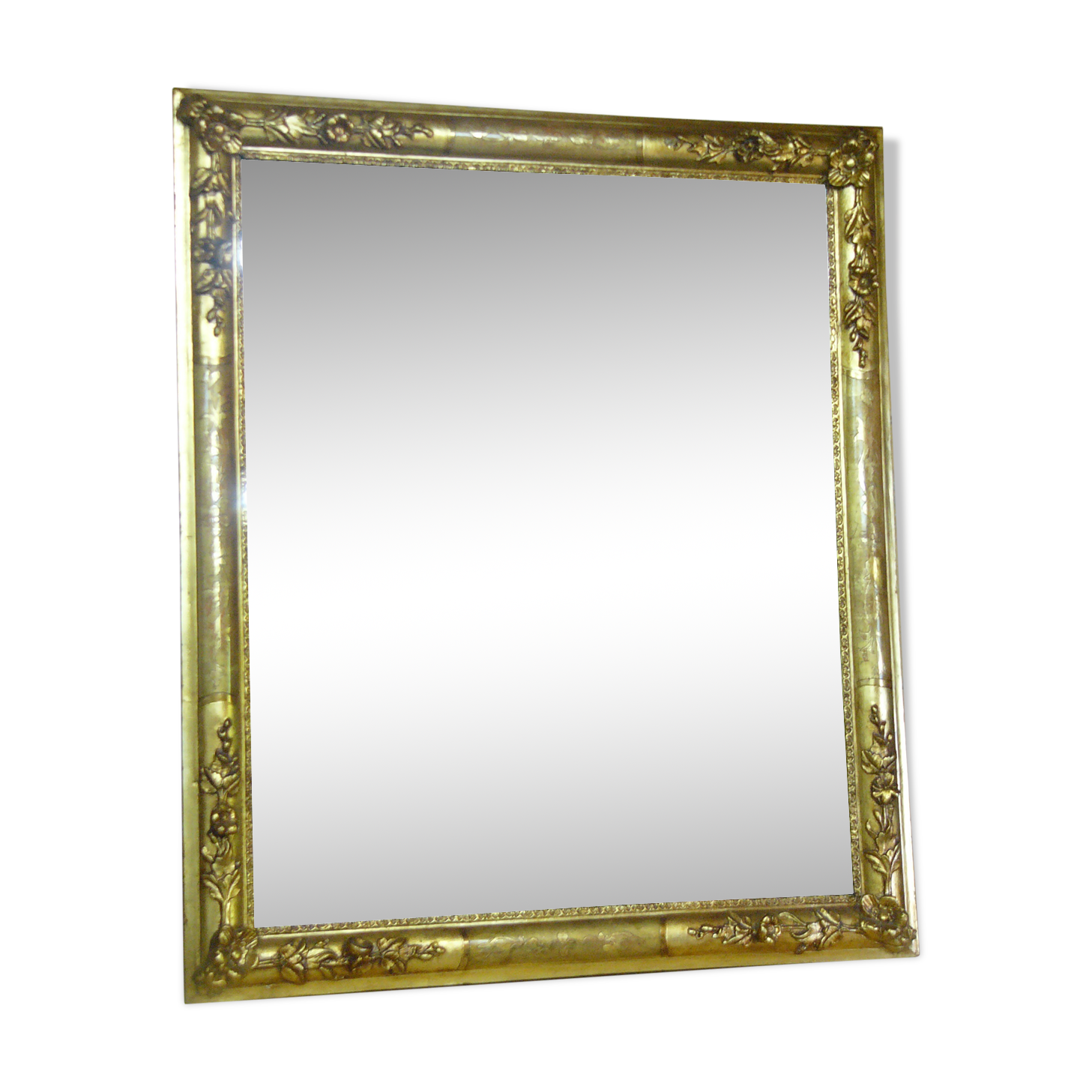 Miroir doré 73x84cm
