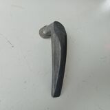 Art Deco door handle lever in solid aluminium