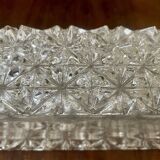 Vintage Erco glass and Bakelite wall light