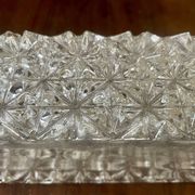 Vintage Erco glass and Bakelite wall light