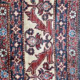 Large vintage rug Chobi Afghan handmade 274x404 cm