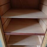 Renovated curtain filing cabinet