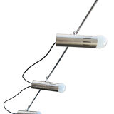 Floor lamp 3 spots and marble by Alain Richard Disderot edition
