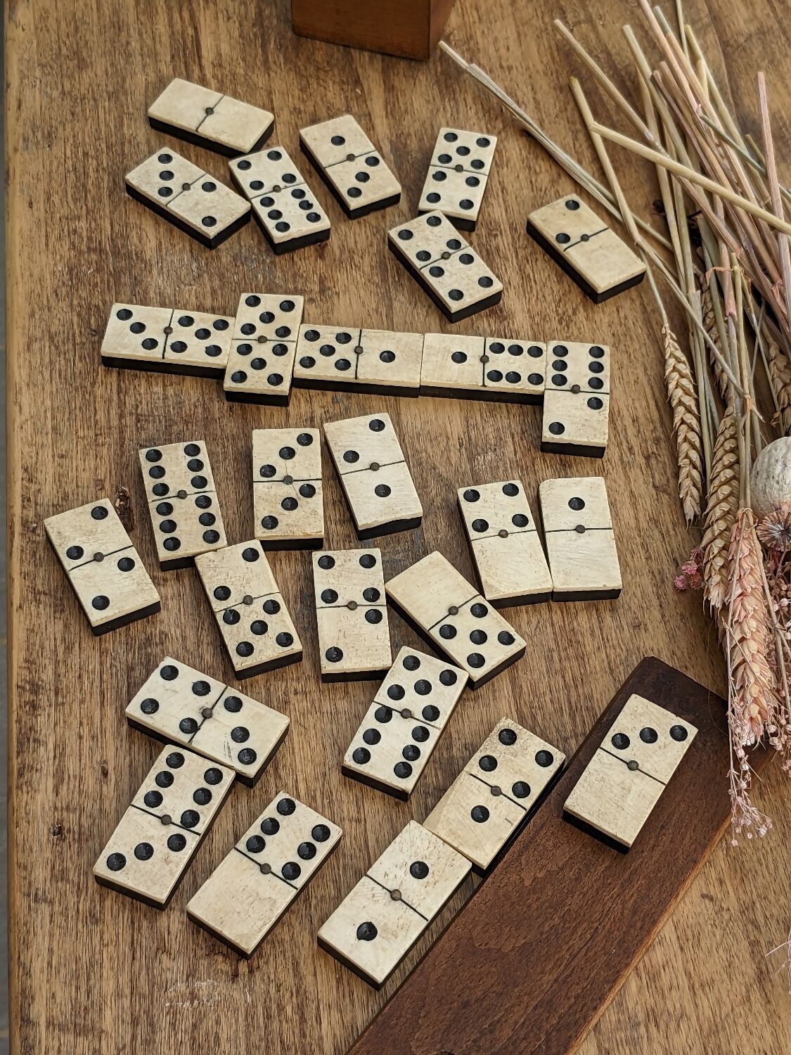 Game of dominoes early 20th century