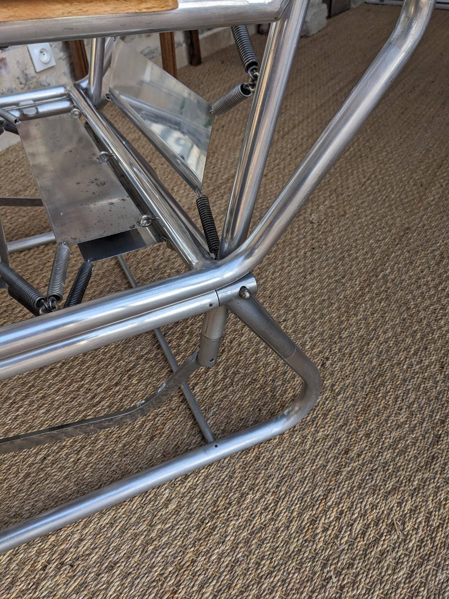 Modernist armchair by F. CARUELLE