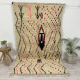 Handmade moroccan berber carpet 254 x 142 cm