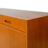 Teak sideboard with three doors