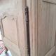 Restored antique oak entrance wardrobe