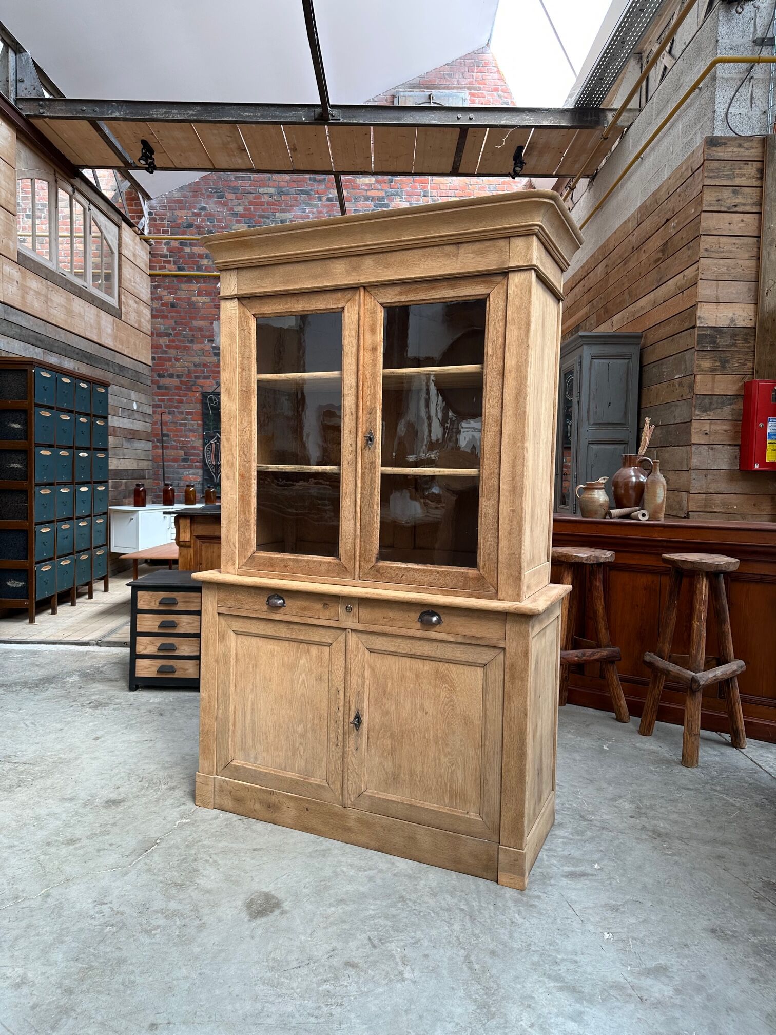 Oak vessel early twentieth century