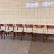 Set of six dining chairs model 210 by Farstrup