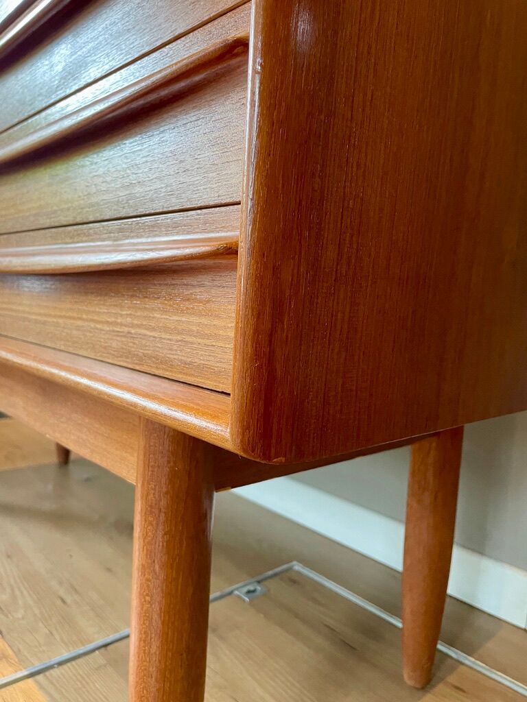 Scandinavian teak bar sideboard by Bernhard Pedersen for Samcom