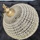 Lustre boule 60 cm Vintage