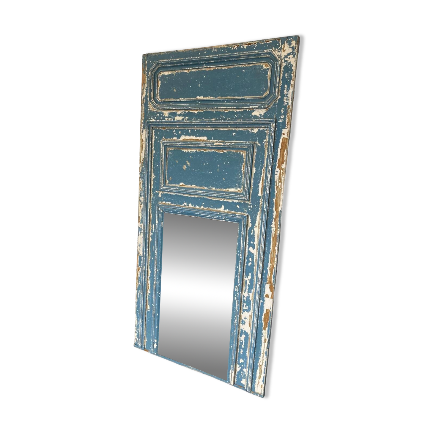 Old fireplace mirror