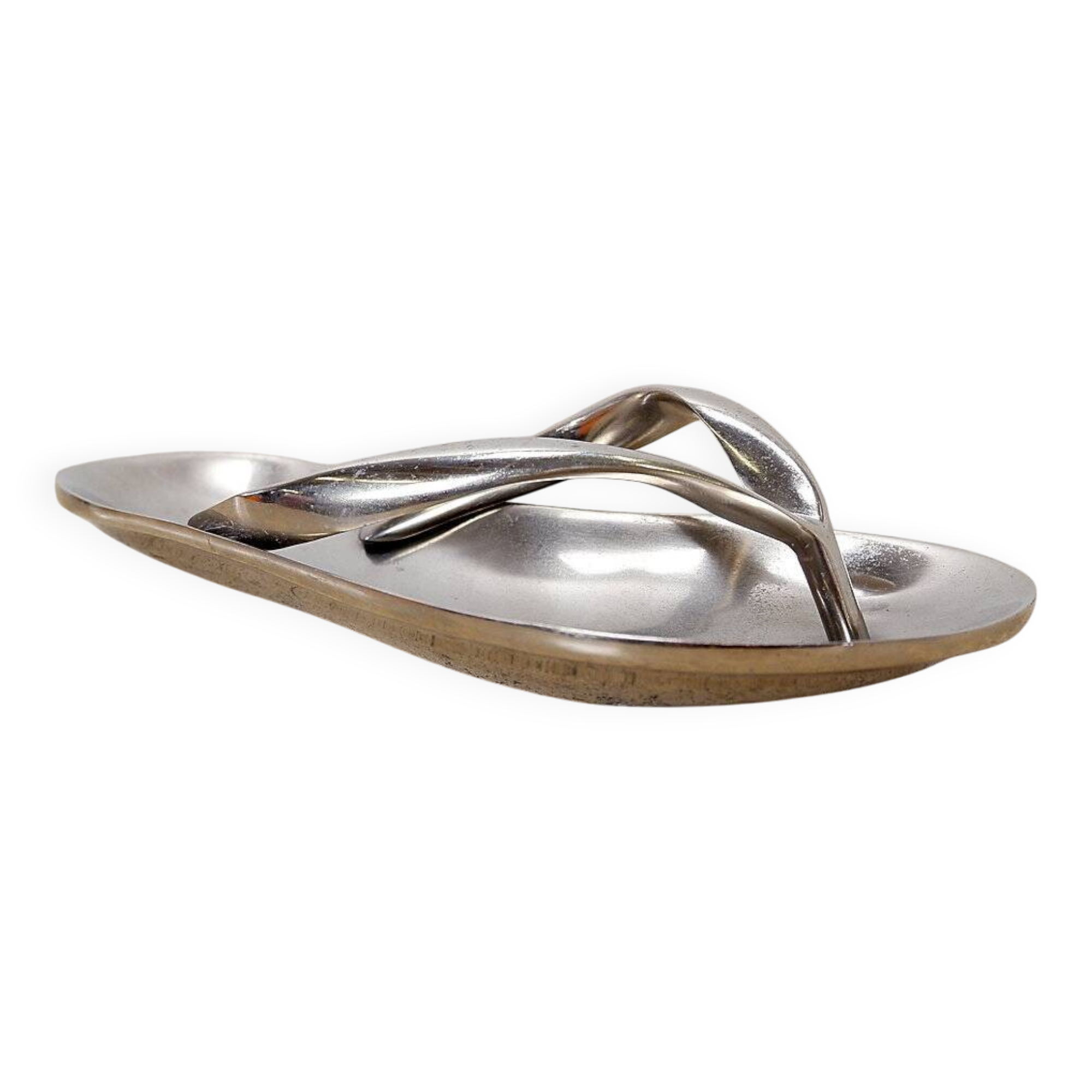 Aluminum pocket emptier flip flop