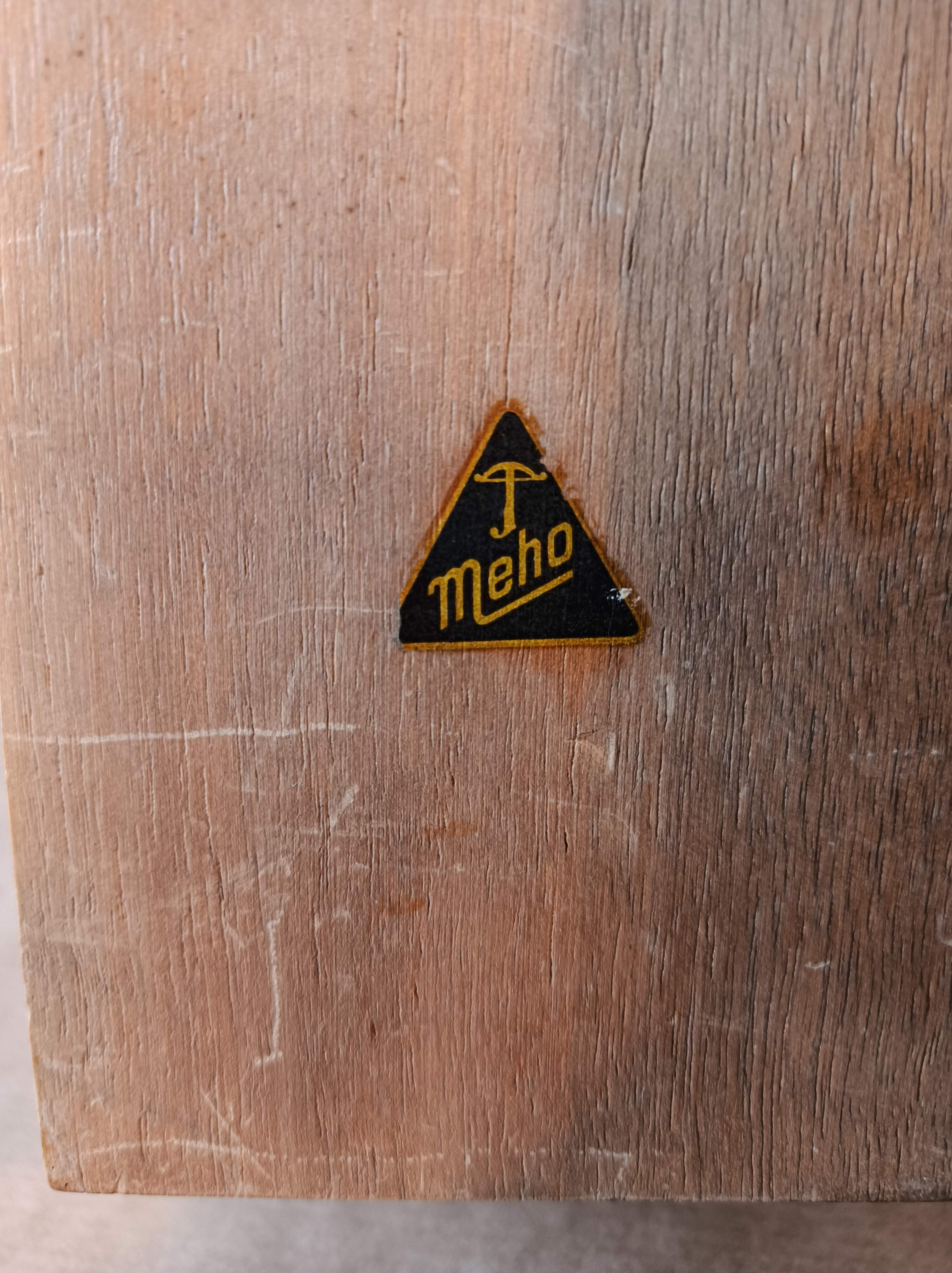 Wood book-clamts Meho, Swiss 50s/60s