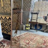 Brasserie mirror art nouveau style eglomised glass