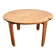 1970s solid larch dining table for four people by Mária Szedleczky - Signed