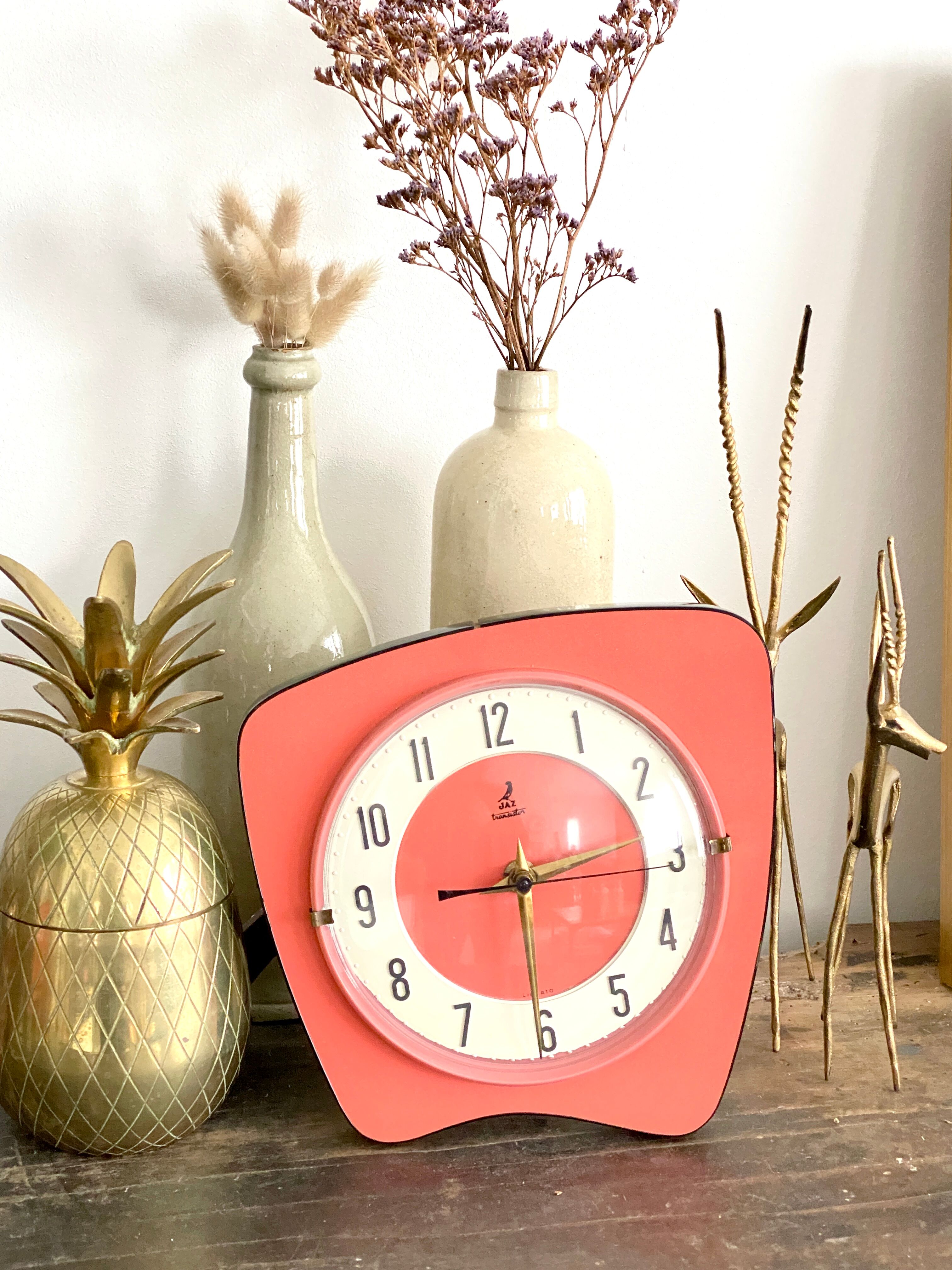 Vintage jaz wall clock