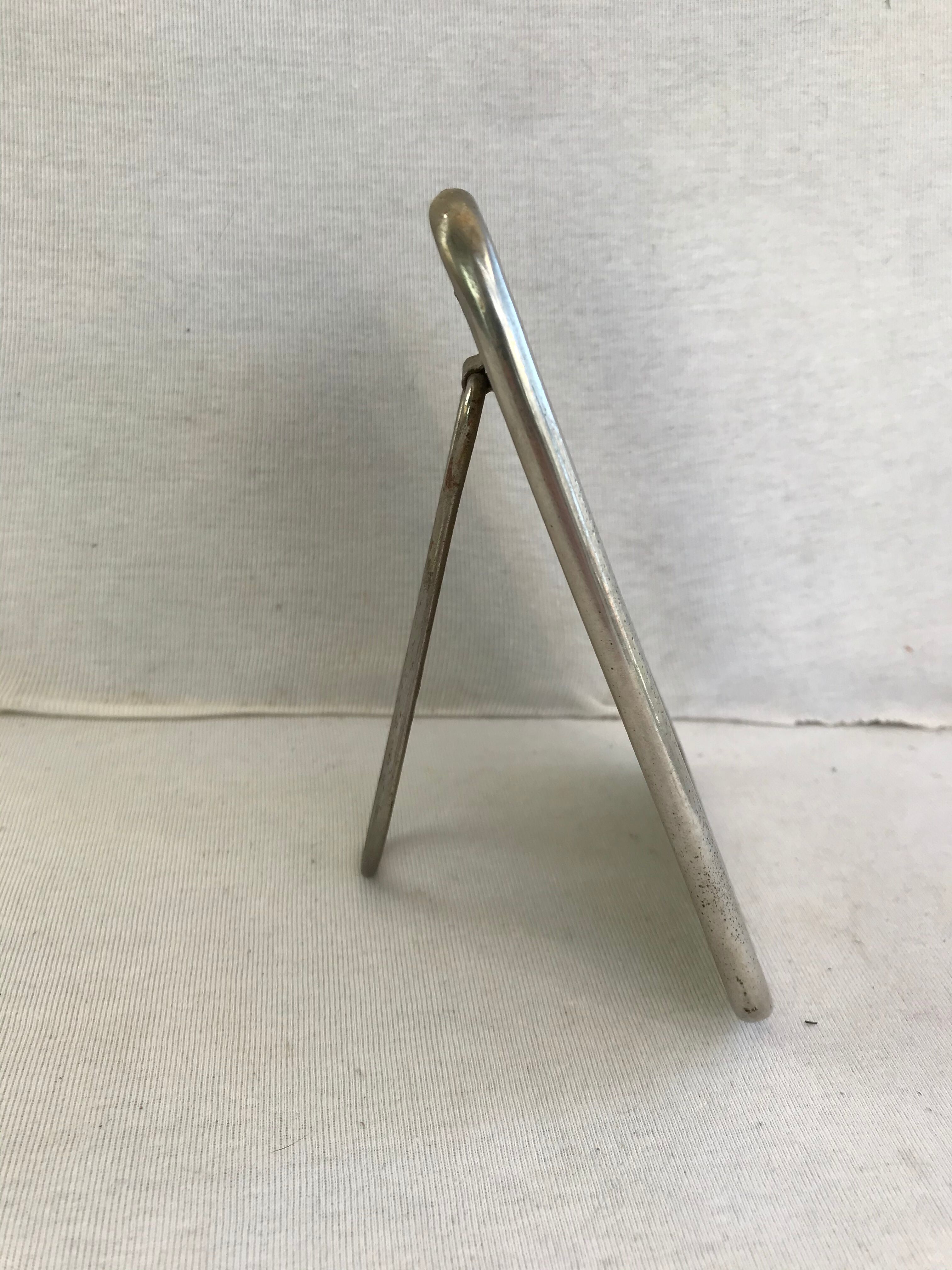 Former barber mirror