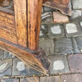 Vintage wooden bistro table