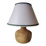 Reconstituted stone bedside lamp