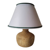 Reconstituted stone bedside lamp