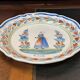 Plat en faience de quimper début XXème