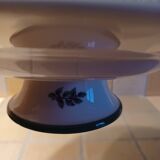 Christmas cake plate (on foot)