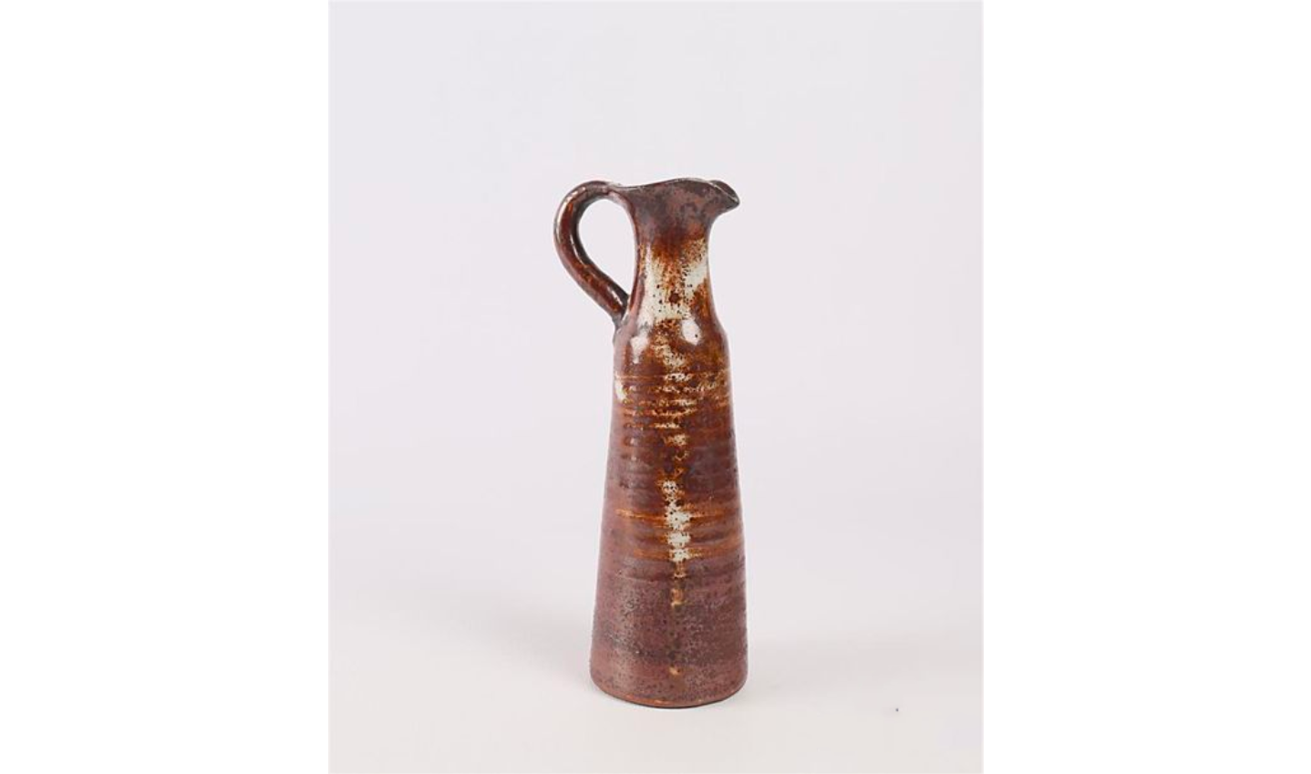 Pitcher in camel earth, Jacques Pouchain for Atelier Dieulefit
