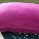coussin fuschia