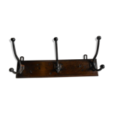 Patere wears coats hats cast wood art deco