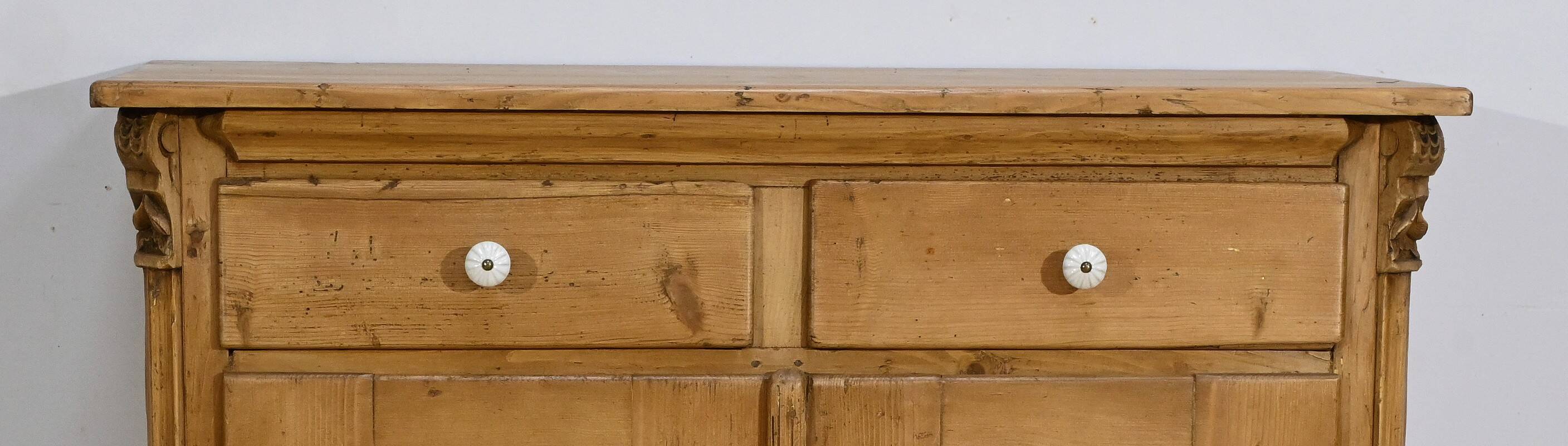 Pine Sideboard – Early 20th Century