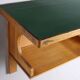 Vintage shelf in laminate and oak veneer, Italy, 1950s.