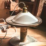 Lisette pendant light in white terracotta