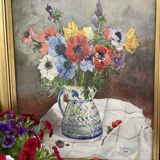 Painting anemones Still Life