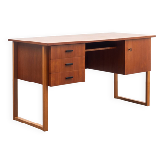 60s desk, restored, walnut