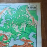 old school map 1950 Paul Vidal Labache n°12