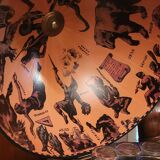 Bar globe terrestre on wheels