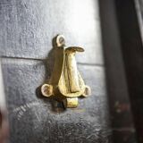 English Walnut Side Table with Tilted Top, 1890s