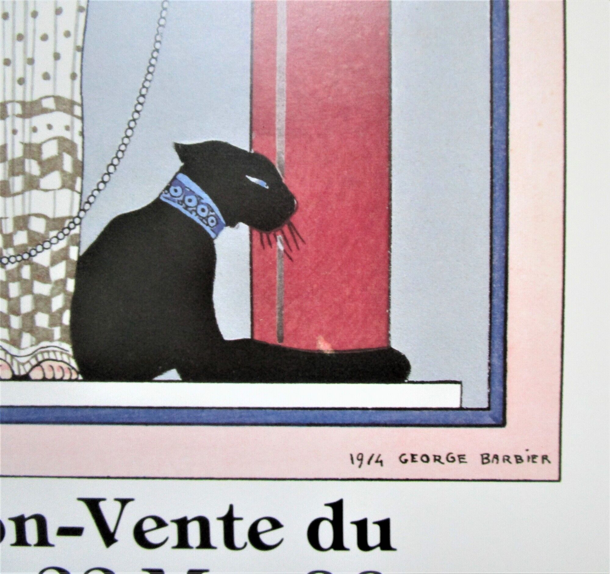 Original poster exhibition fashion and good tone stencils Paris 1986