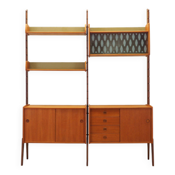 Teak bookshelf, Norwegian design, 1960s, produced by Blindheim Mobelf.